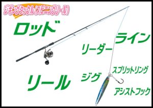 ジギング （スピニングタックル南紀オフショアジギング）
