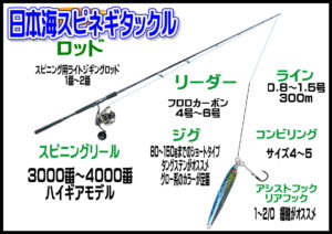 スピネギタックル（ 日本海）